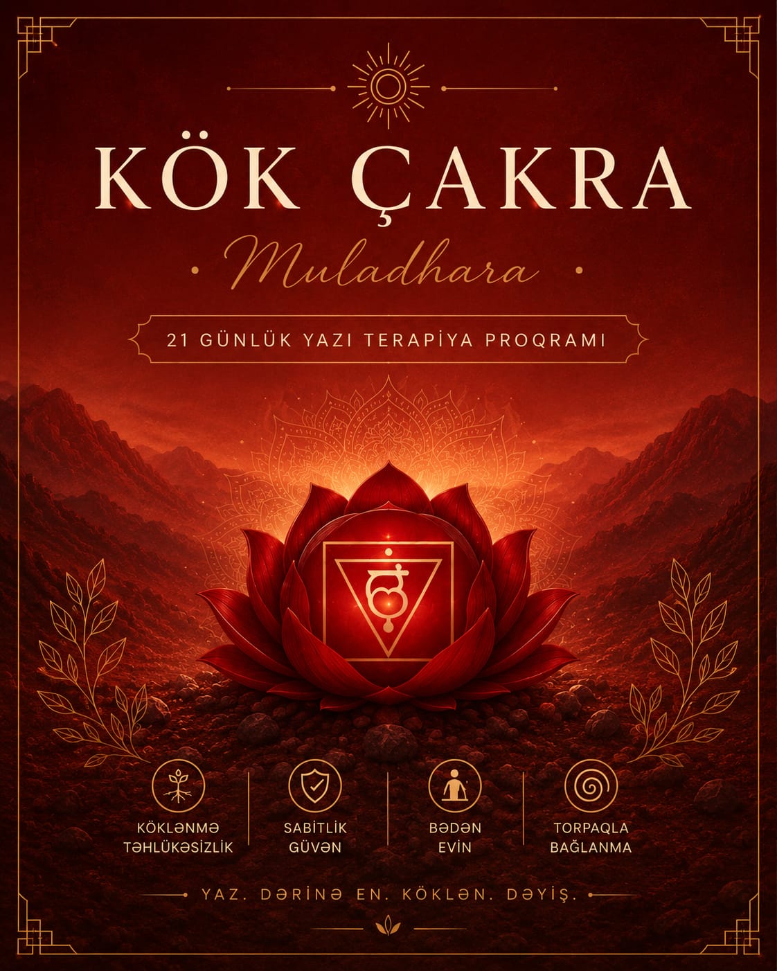 KÖK ÇAKRA (MULADHARA)