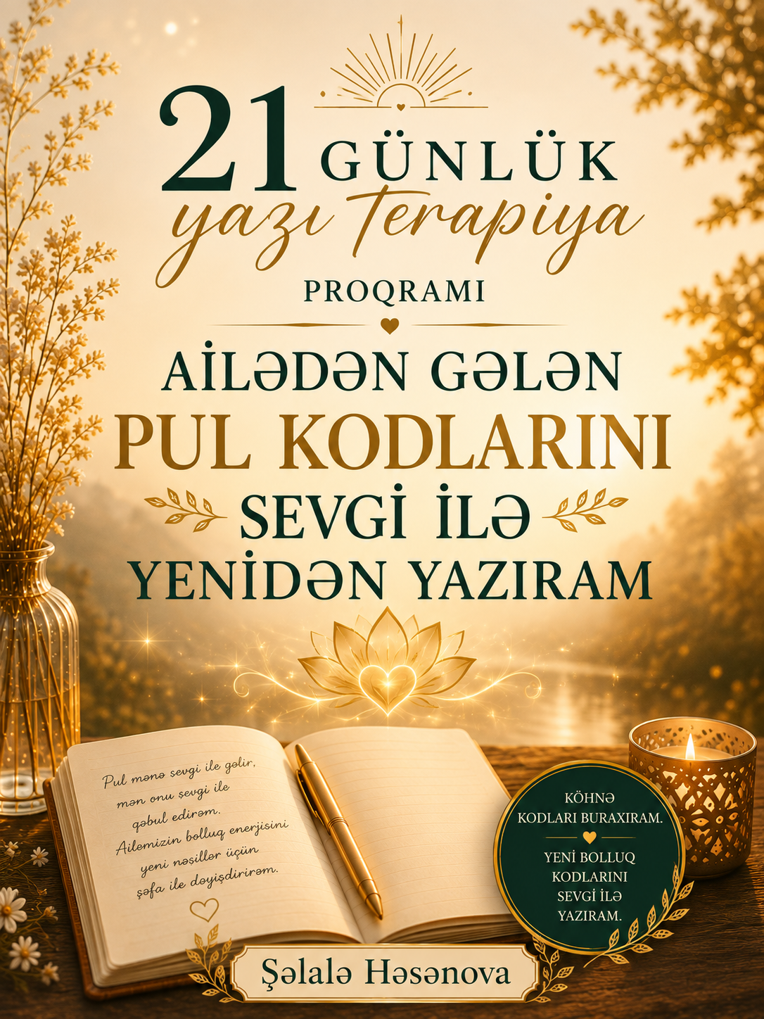 AİLƏDƏN GƏLƏN PUL KODLARINI SEVGİ İLƏ YENİDƏN YAZIRAM