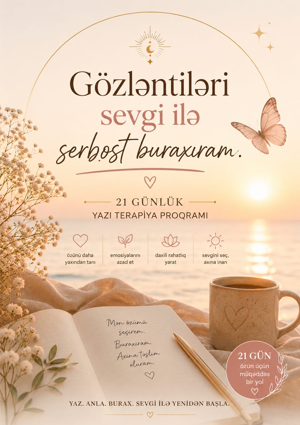 GÖZLƏNTİLƏRİ SEVGİ İLƏ SƏRBƏST BURAXIRAM