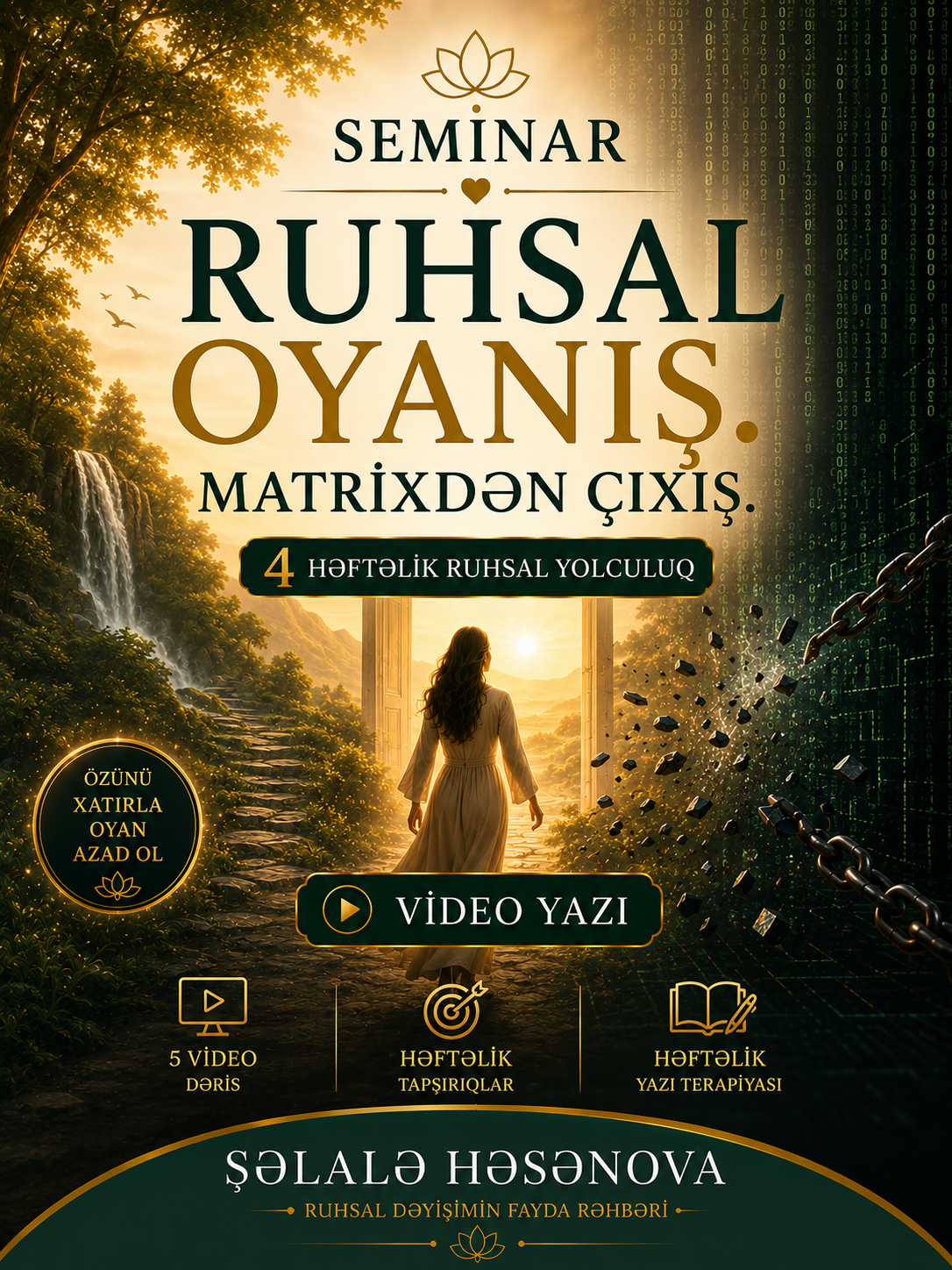RUHSAL OYANIŞ. MATRİXDƏN ÇIXIŞ.
